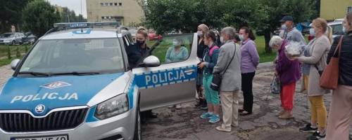 Wizyta w Komendzie Powiatowej Policji oraz Państwowej Straży Pożarnej w Parczewie